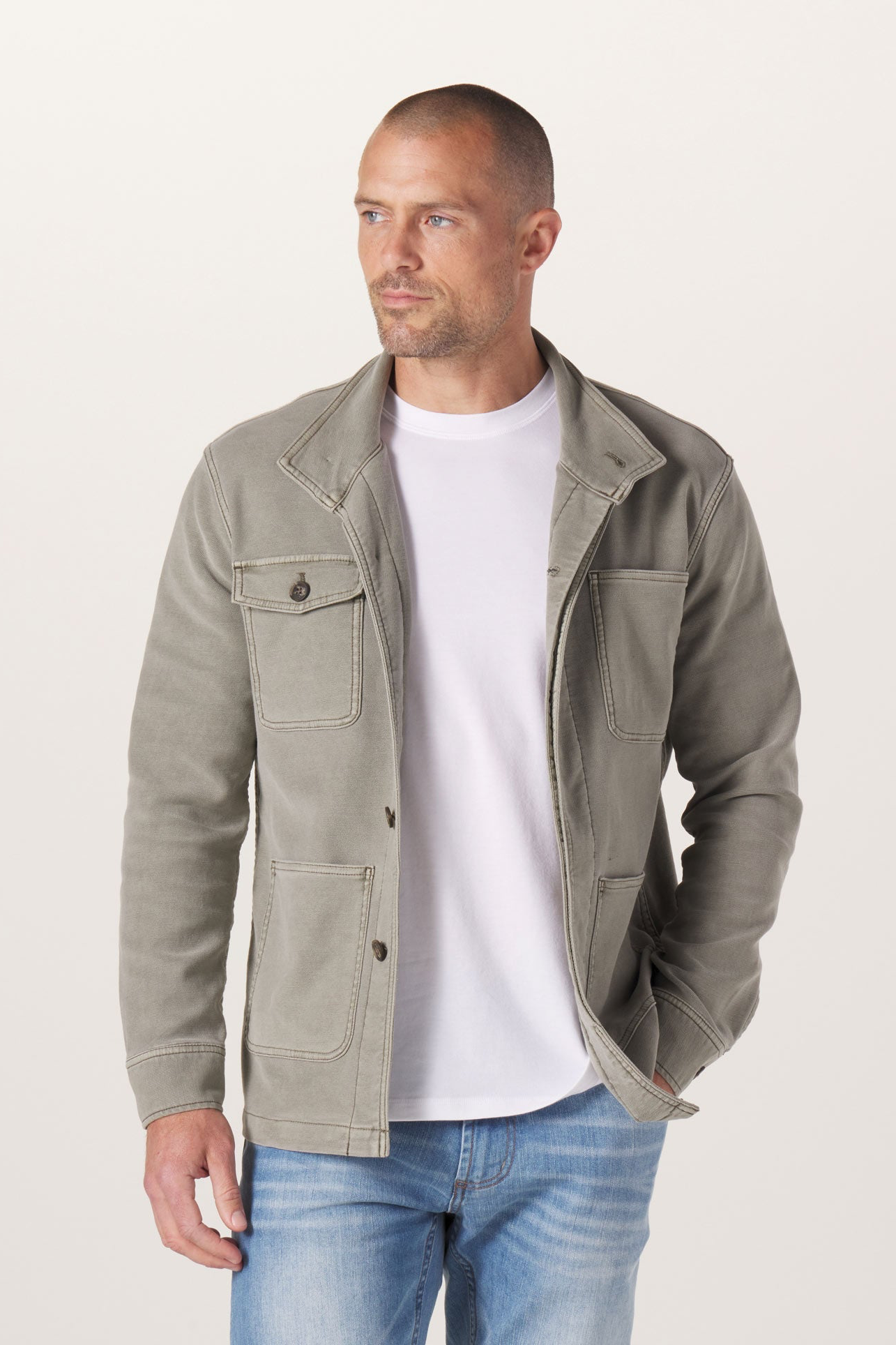 Comfort Trucker Chore Coat