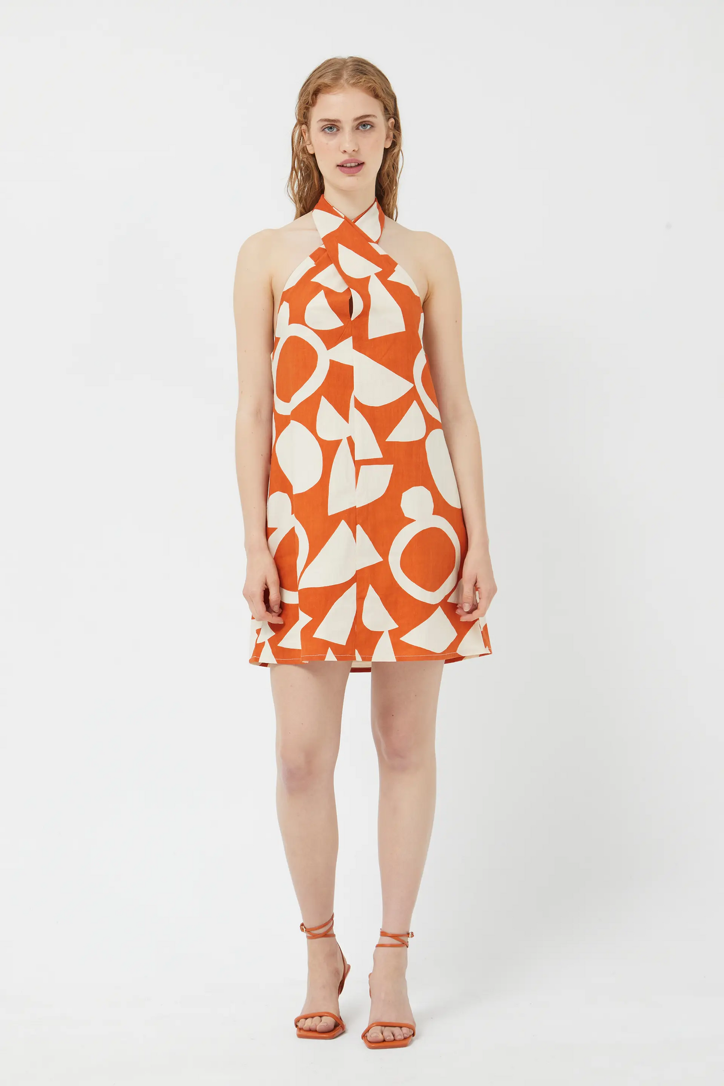 Halter Geo Dress