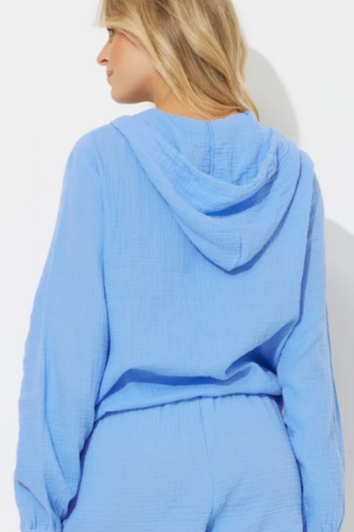 Cinched Waist Hoodie