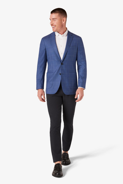 Lavelle Blazer - Seasonal - True Blue Windowpane