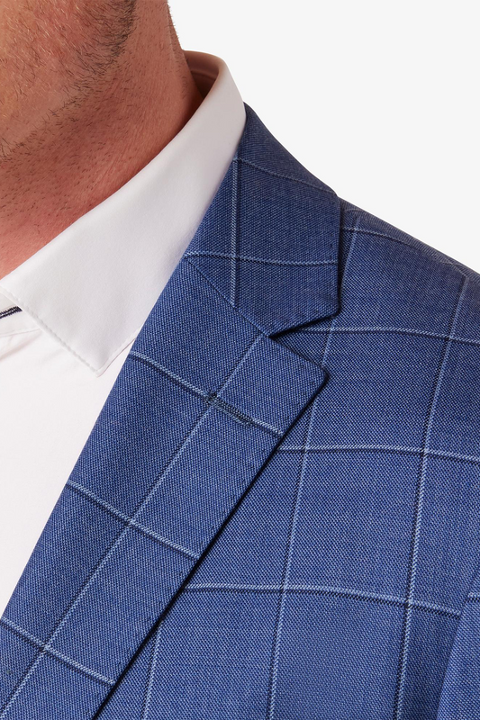 Lavelle Blazer - Seasonal - True Blue Windowpane