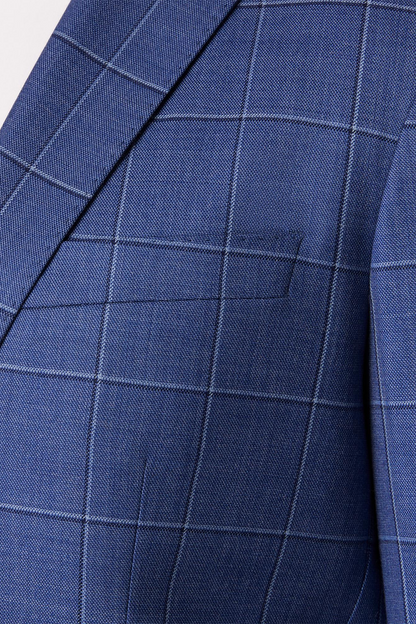Lavelle Blazer - Seasonal - True Blue Windowpane