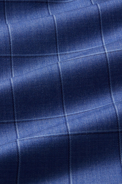 Lavelle Blazer - Seasonal - True Blue Windowpane