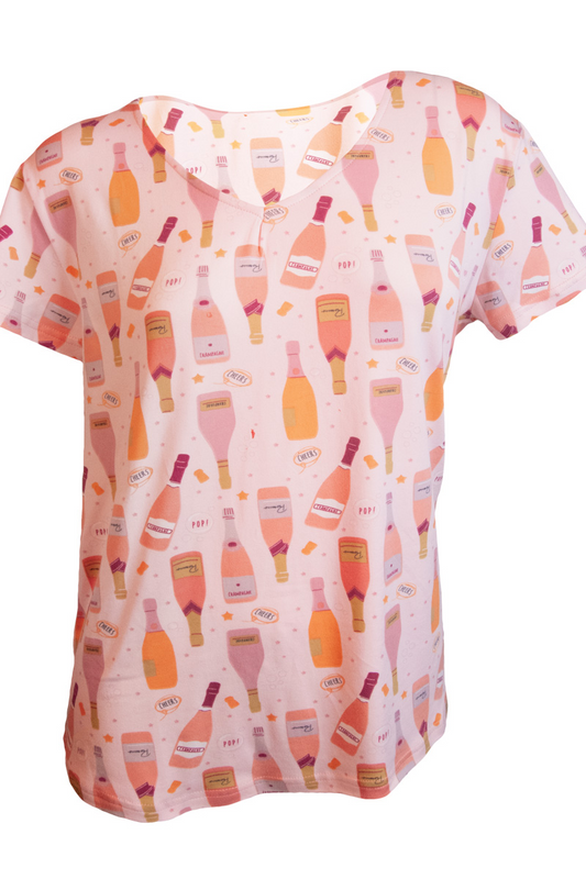 Champagne Dreams Vee Neck