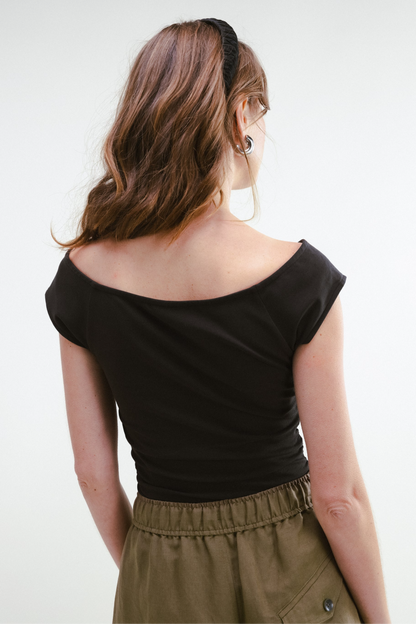 Poised Top - Black