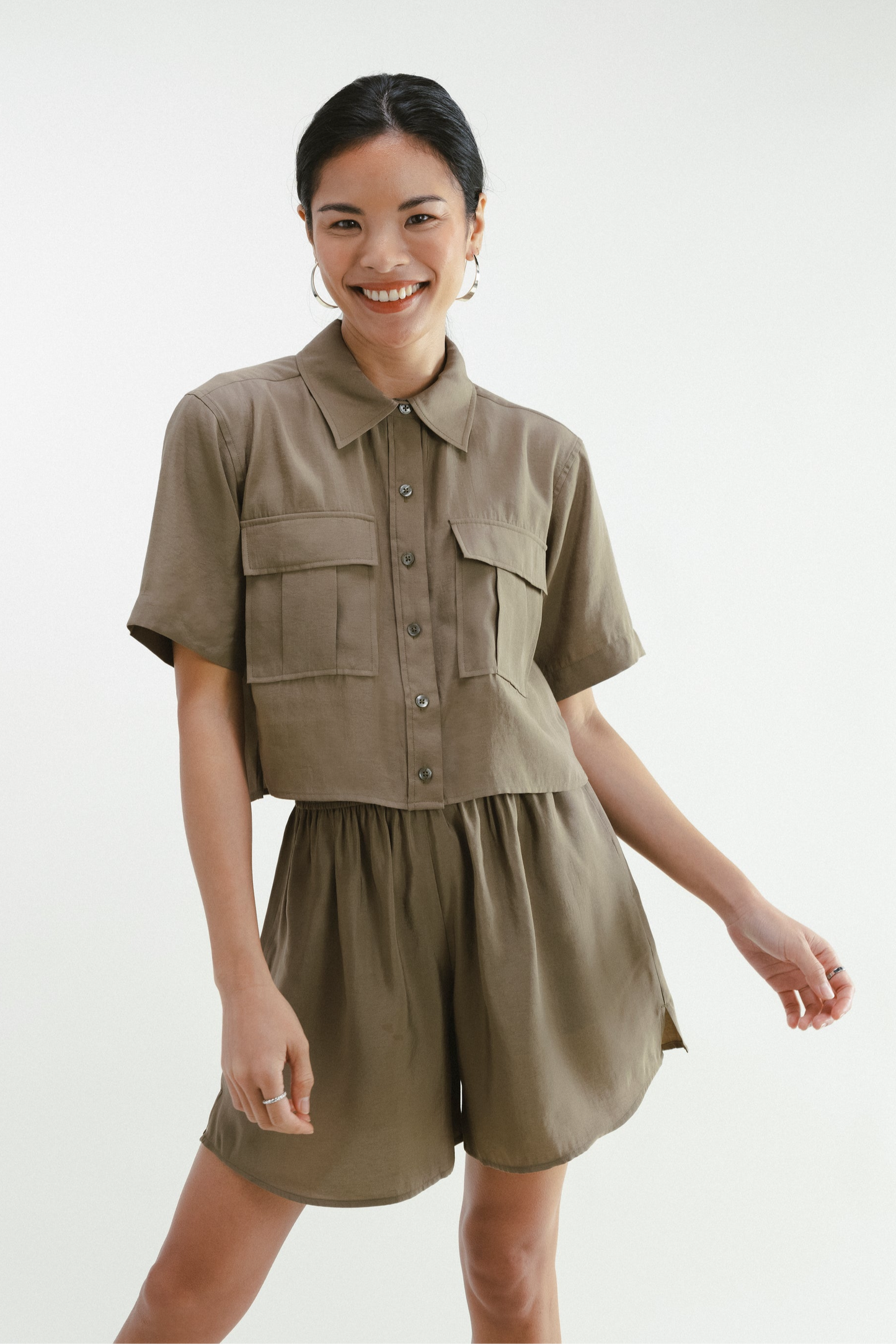 Playful Short - Olive