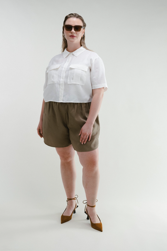 Playful Short - Olive