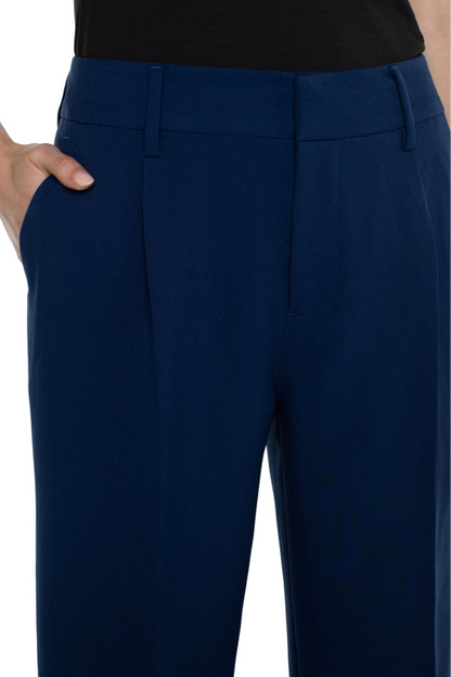 Hi-Rise Pleated Trouser- Galaxy
