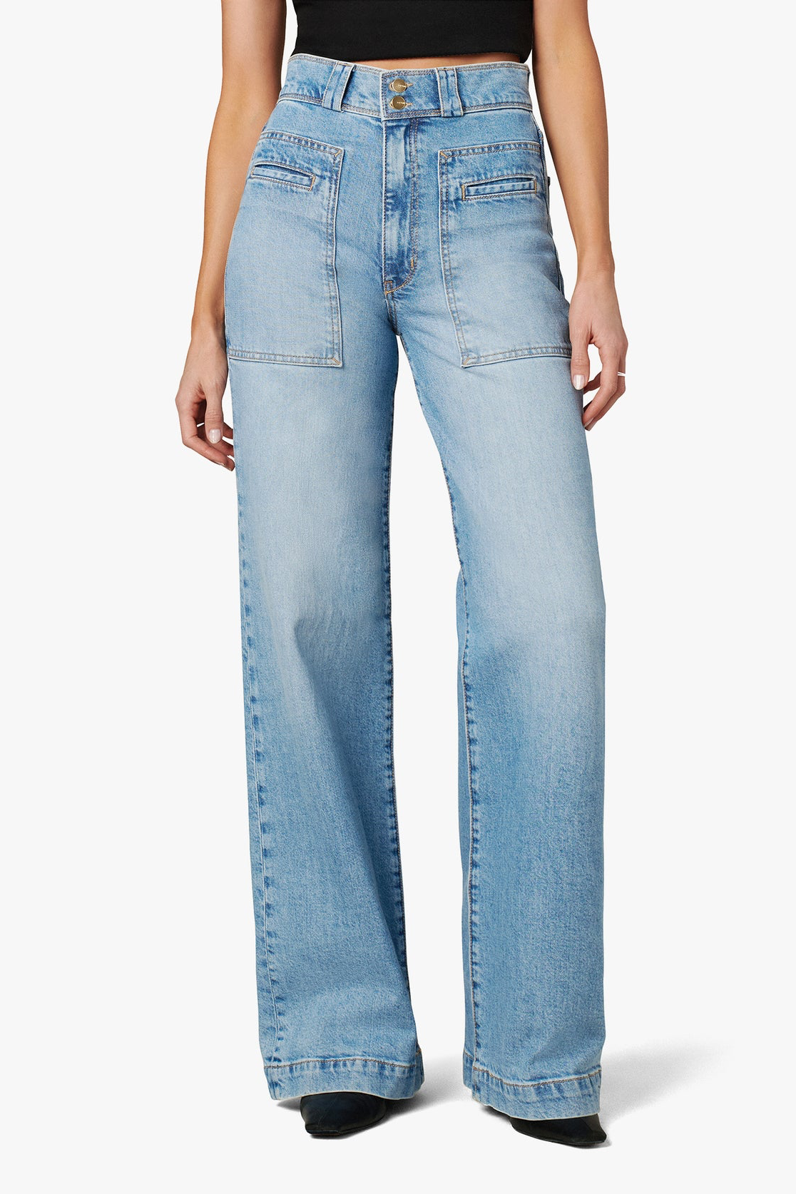 The Jane Super High Rise Wide Leg //  32" Inseam - Get It Together