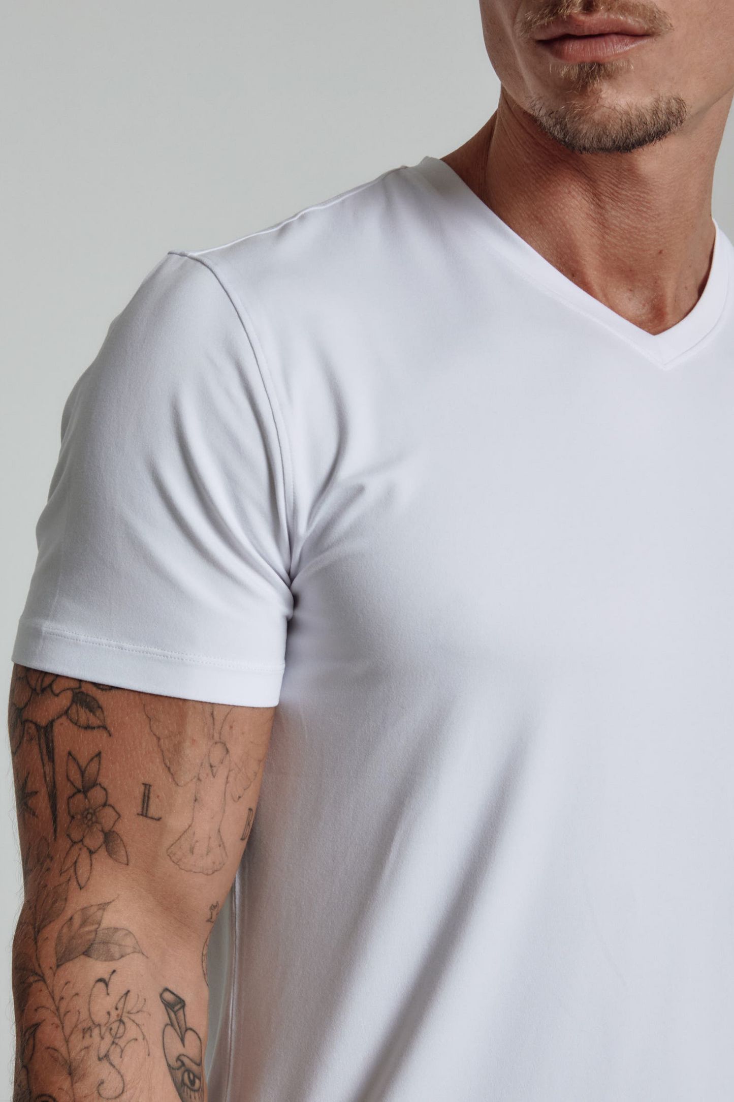 Core™ V-Neck Tee - White