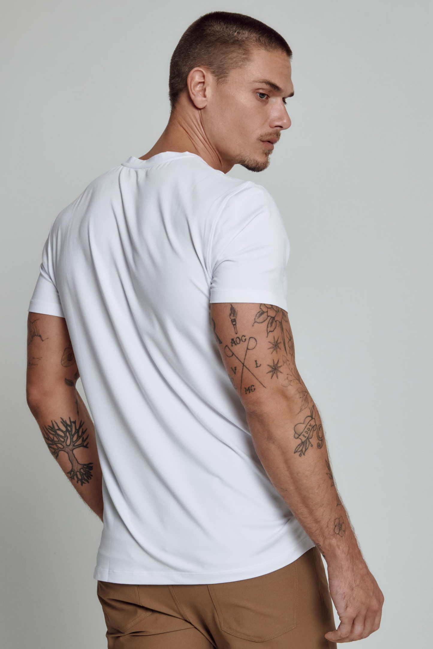 Core™ V-Neck Tee - White