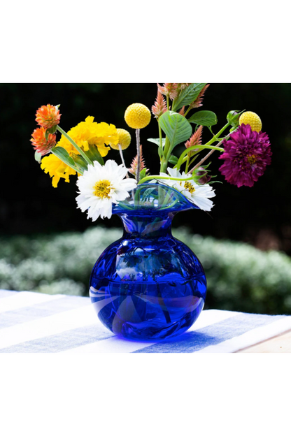 HIBISCUS GLASS  BUD VASE