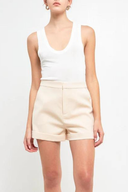 Cuffed Hem Short
