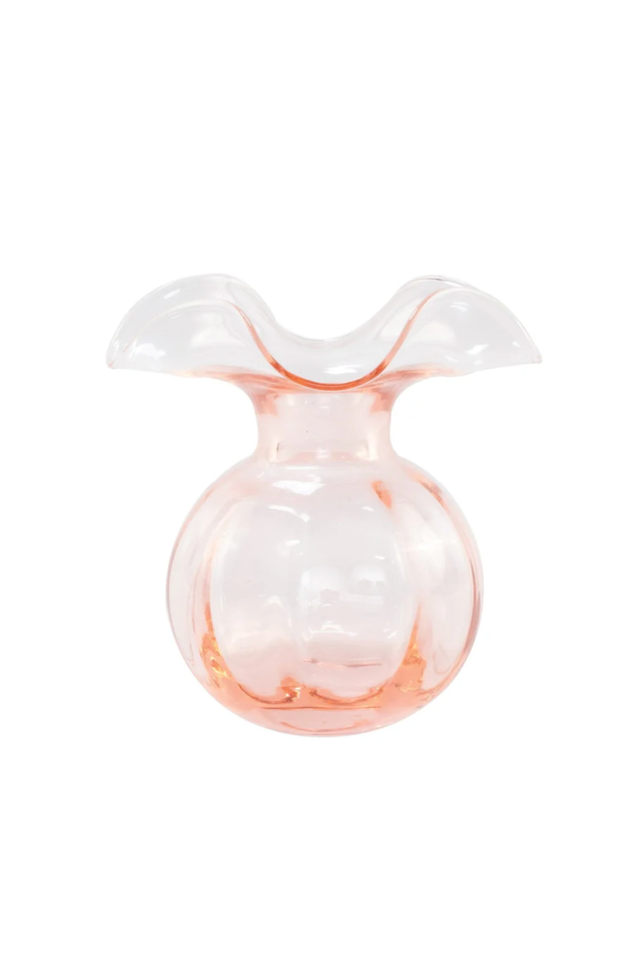 HIBISCUS GLASS  BUD VASE