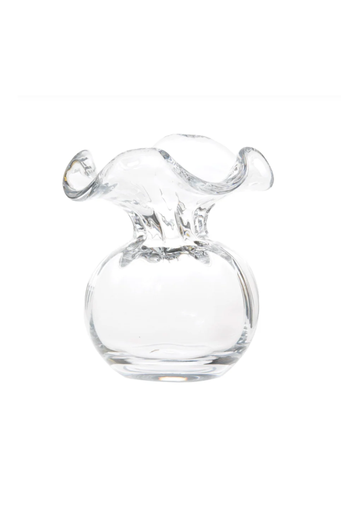 HIBISCUS GLASS  BUD VASE