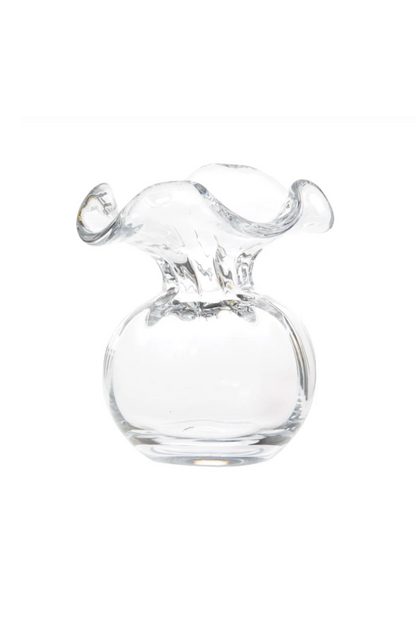 HIBISCUS GLASS  BUD VASE
