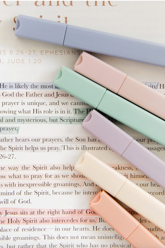 Muted Pastel Bible Highlighters