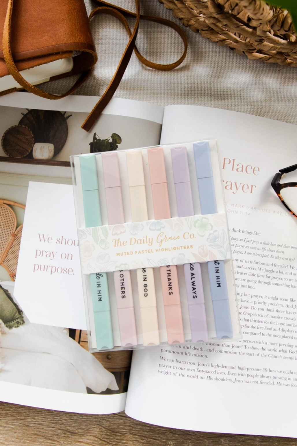Muted Pastel Bible Highlighters