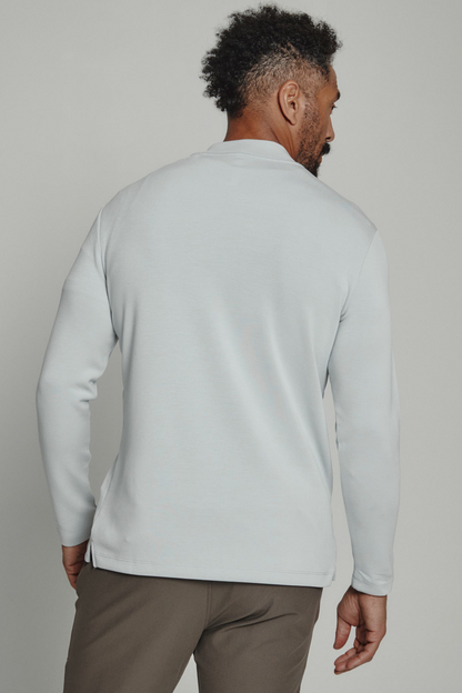Rev Mock Neck - Platinum