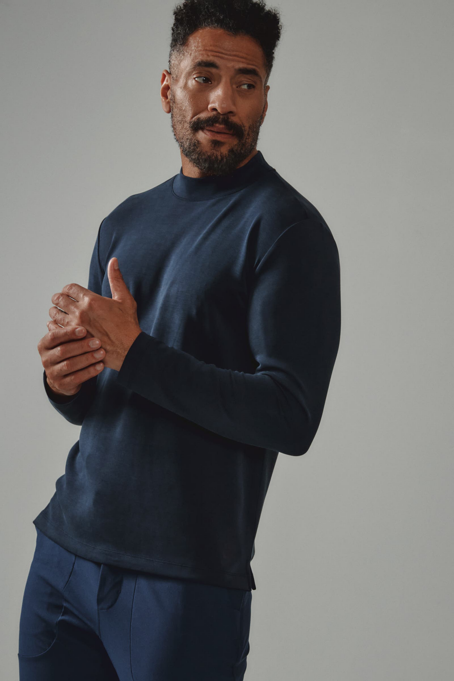 Rev Mock Neck - Black