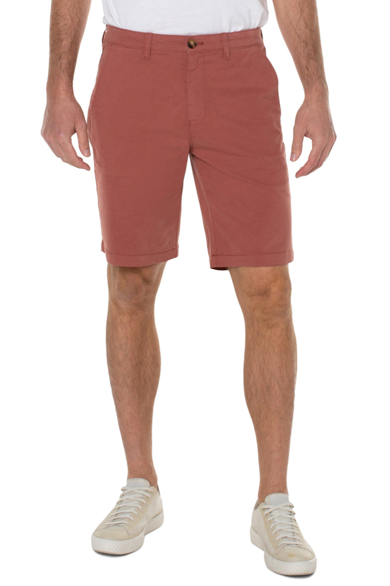 Modern Fit Twill Short - Fog