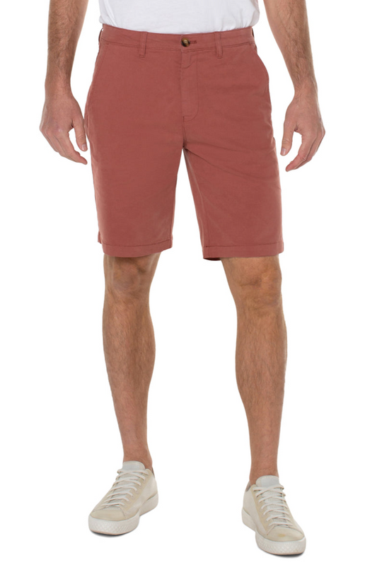Modern Fit Twill Short - Fog