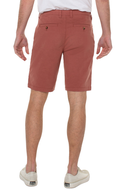 Modern Fit Twill Short - Fog