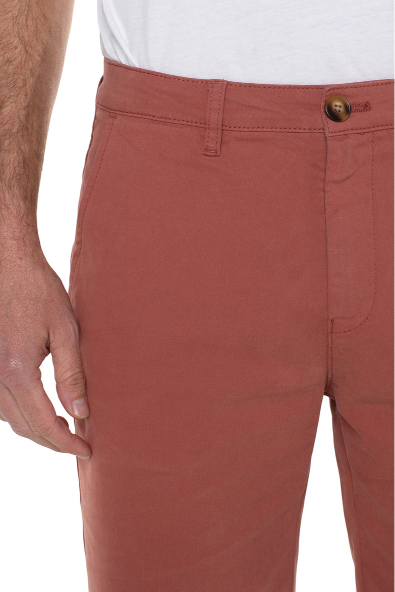 Modern Fit Twill Short - Fog