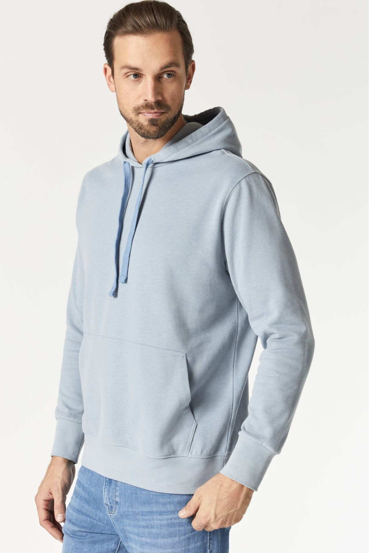 Natural Dyed Sweatshirt - Aluminum