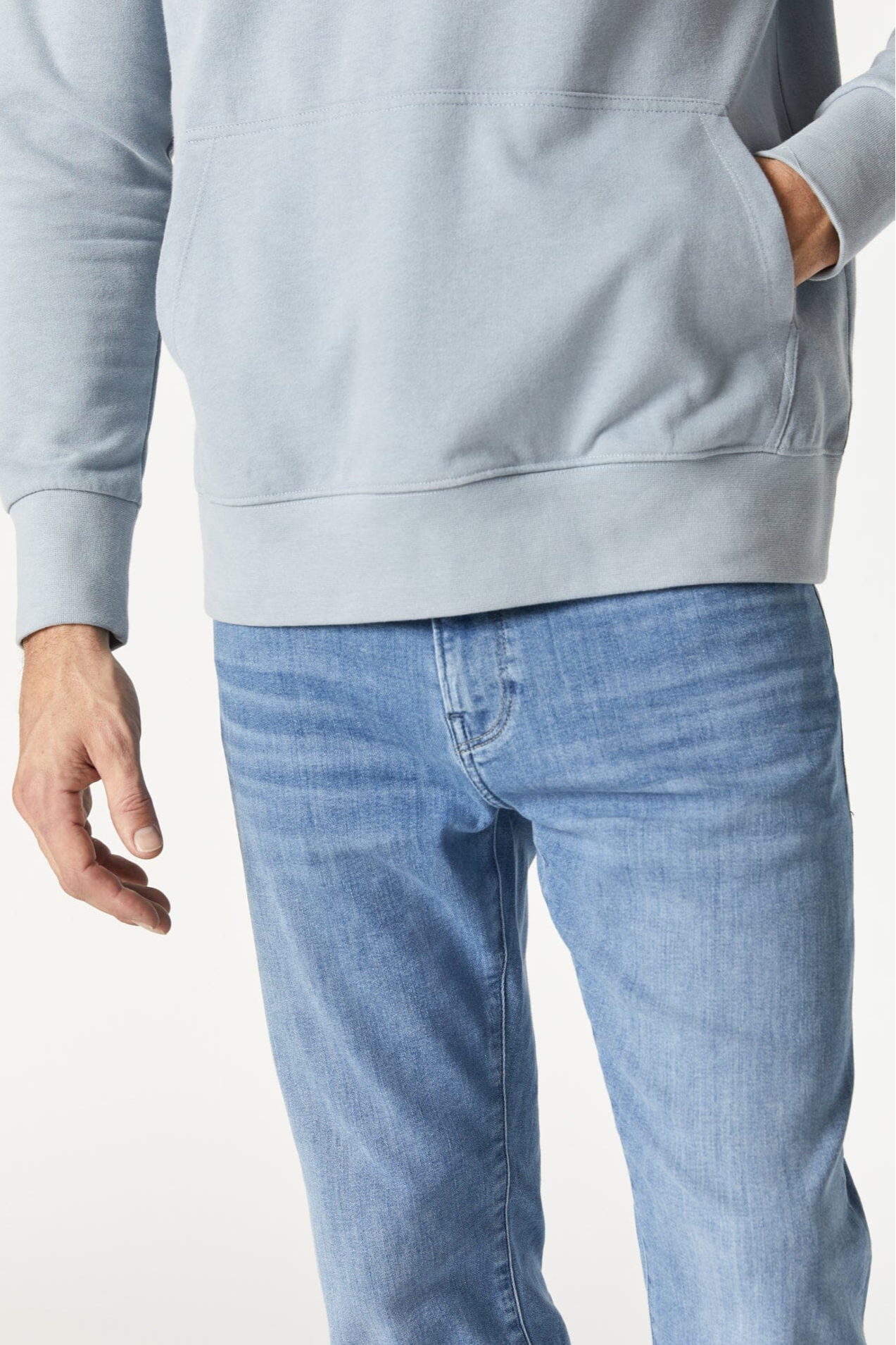 Natural Dyed Sweatshirt - Aluminum