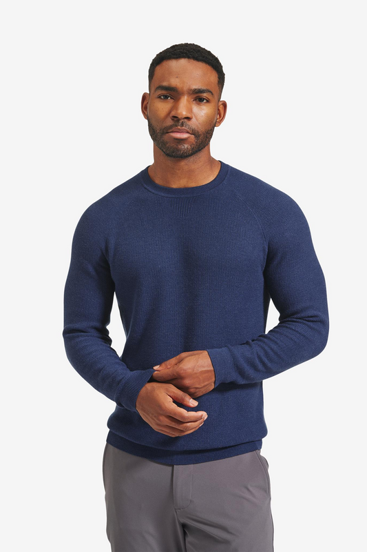Cassady Sweater- Medieval Blue Heather
