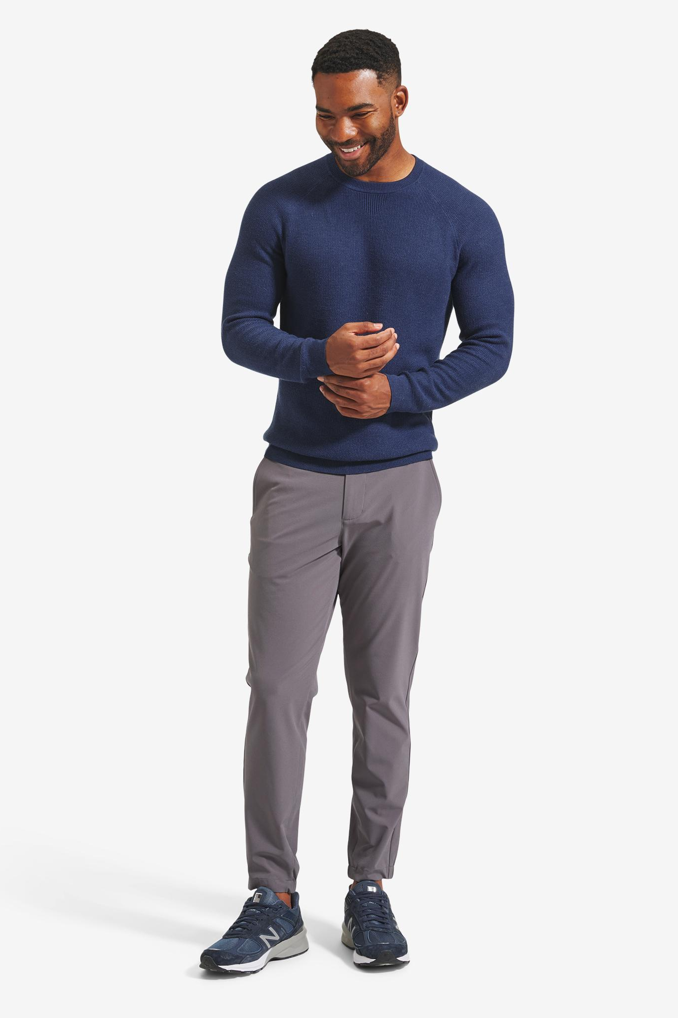 Cassady Sweater- Medieval Blue Heather