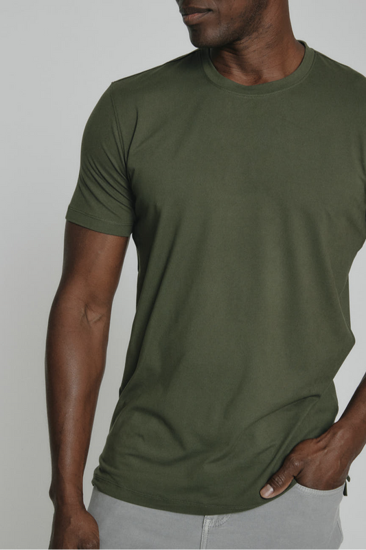 Core Crew Neck- Olive