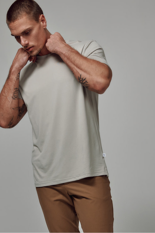 Core Crew Neck Tee- Rock Ridge