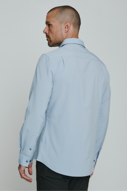 Liberty Long Sleeve Shirt - Dusty Blue
