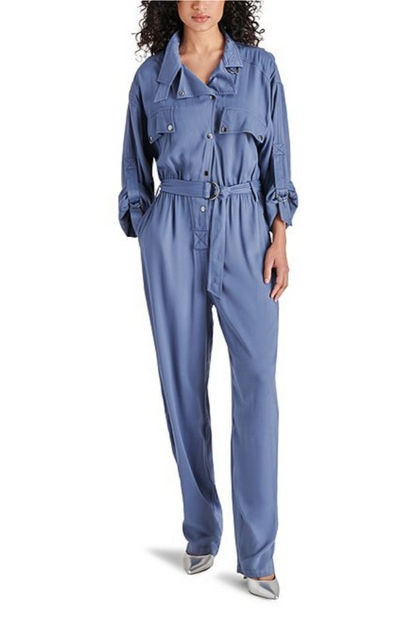Audio Jumpsuit- Light Indigo