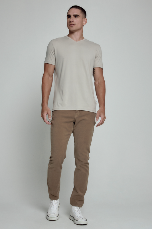Core V Neck- Rock Ridge
