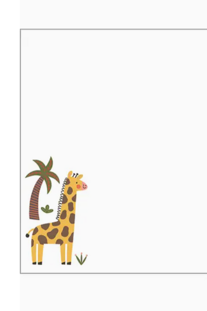 Jungle Birthday Greeting Card