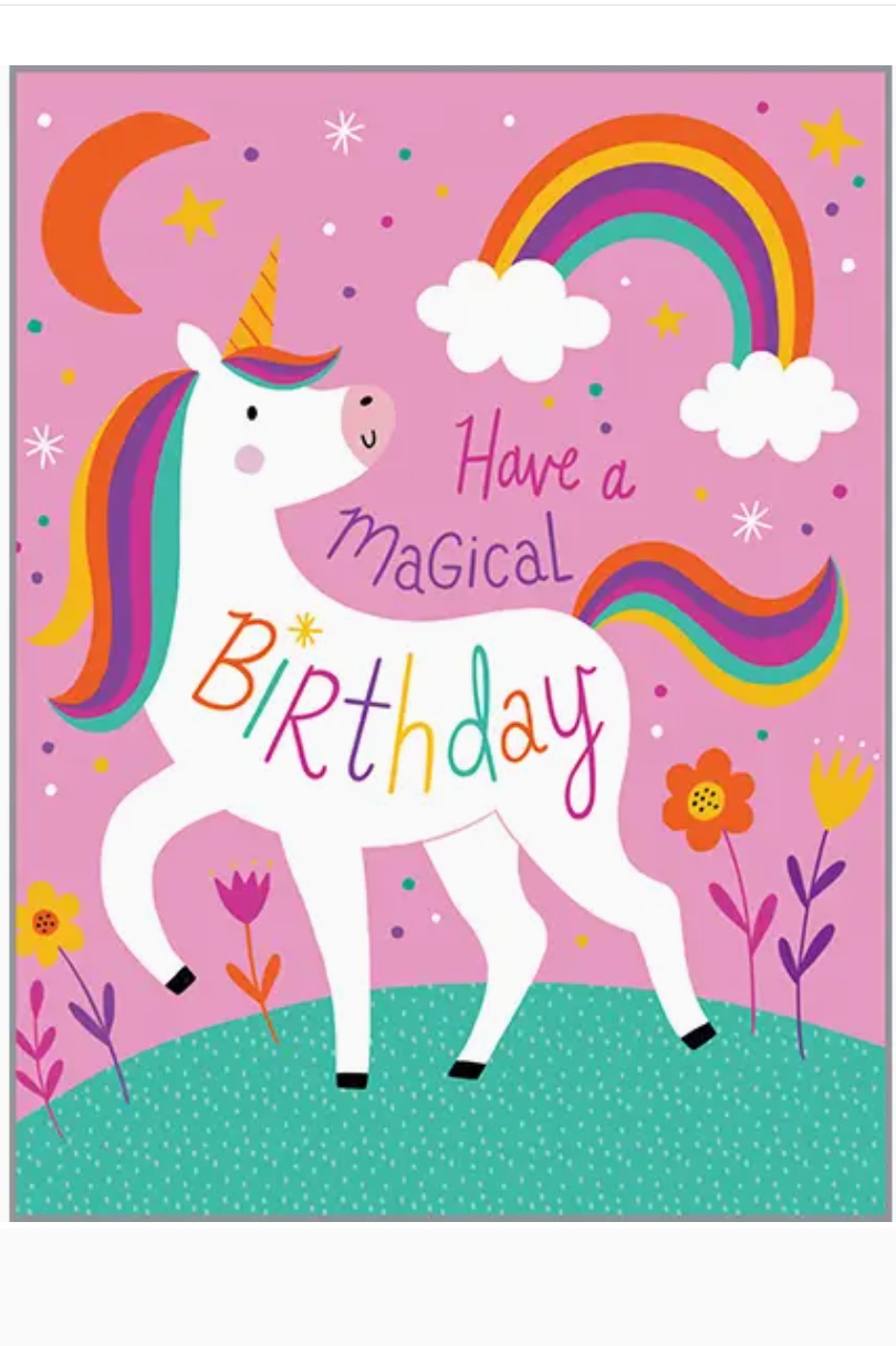 Magical Birthday Greeting Card