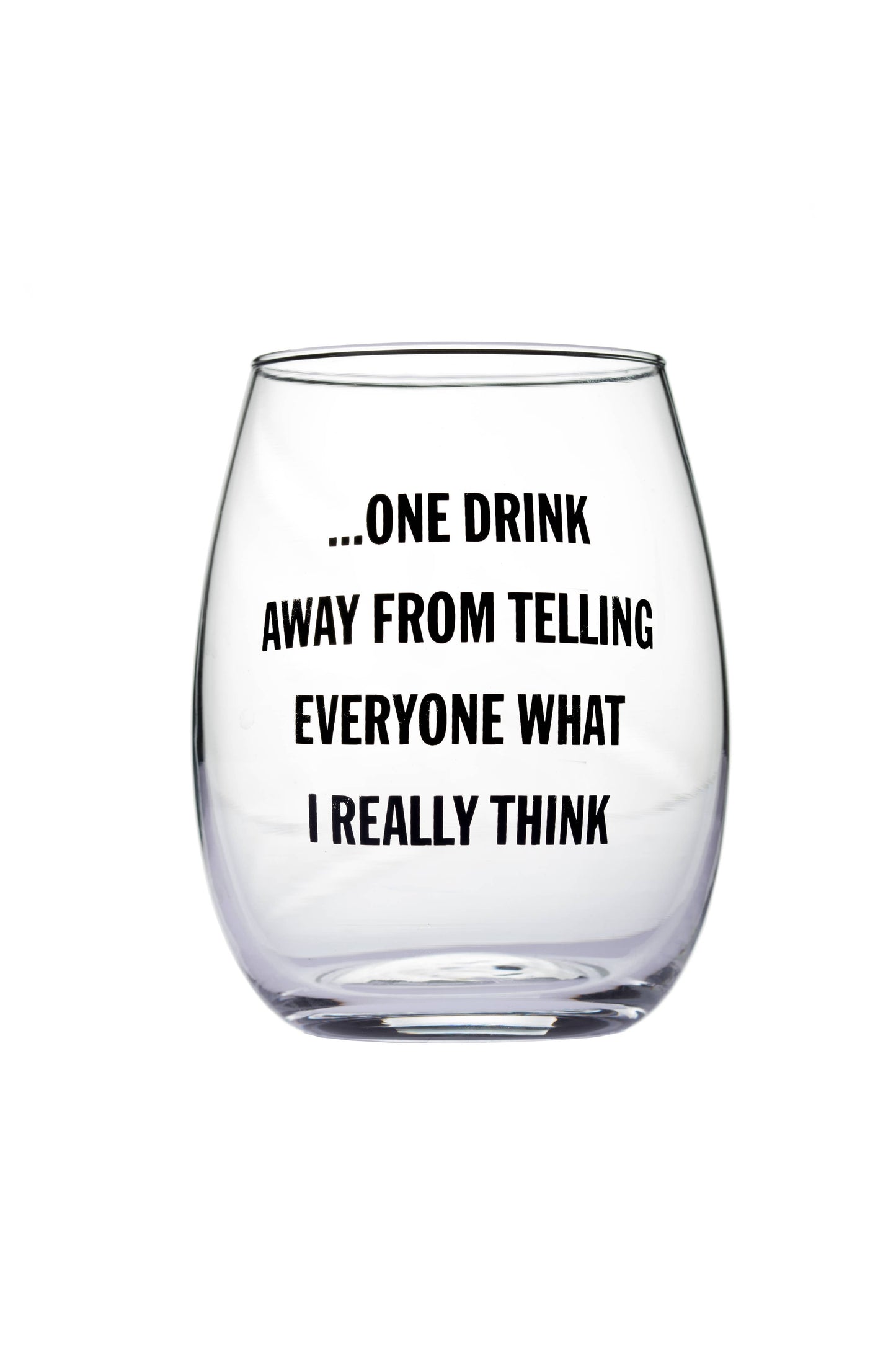 Funny Stemless Wine Glasses