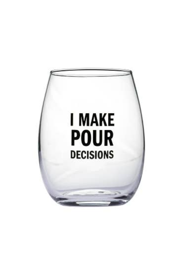 Funny Stemless Wine Glasses