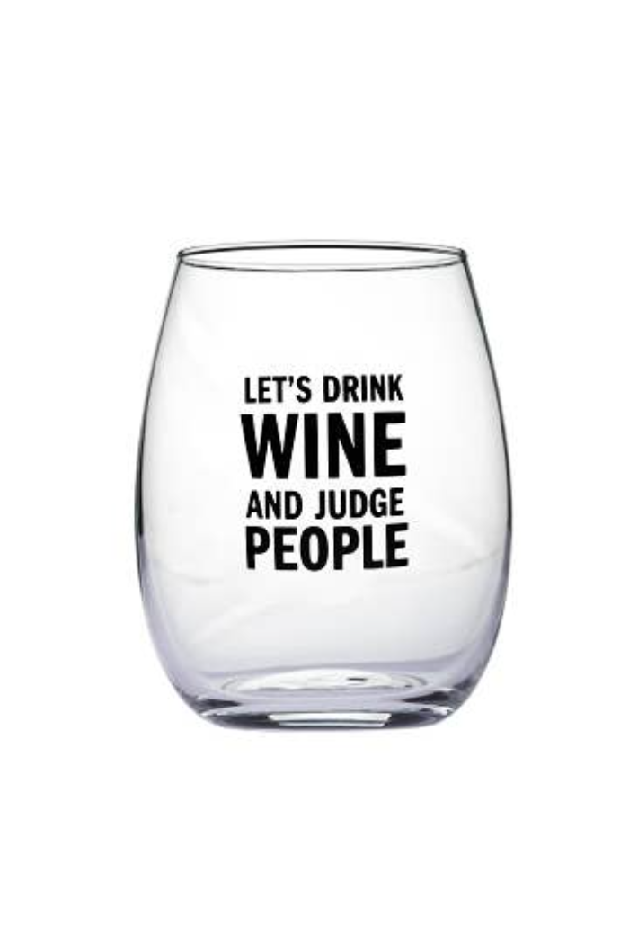 Funny Stemless Wine Glasses
