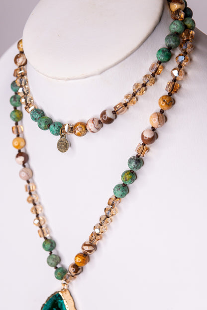 Sabrina Necklace Jade