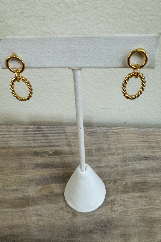 Circle Dangle Earrings
