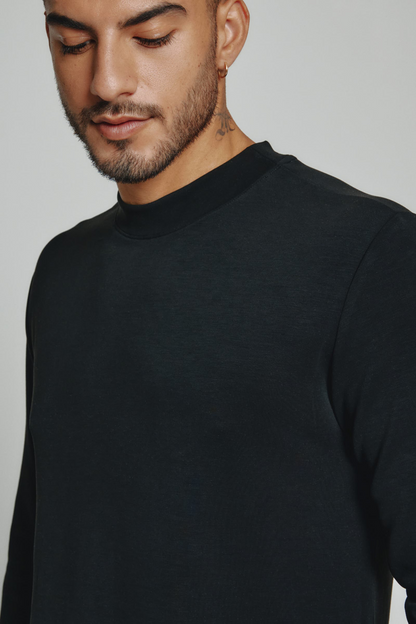 Rev Mock Neck - Black