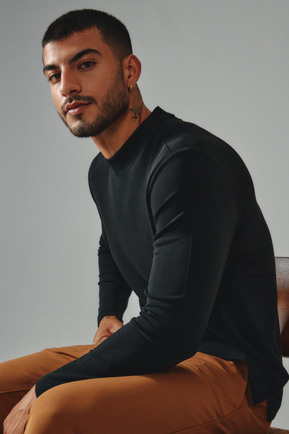 Rev Mock Neck - Black