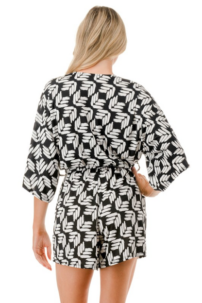Kimono Sleeve Romper