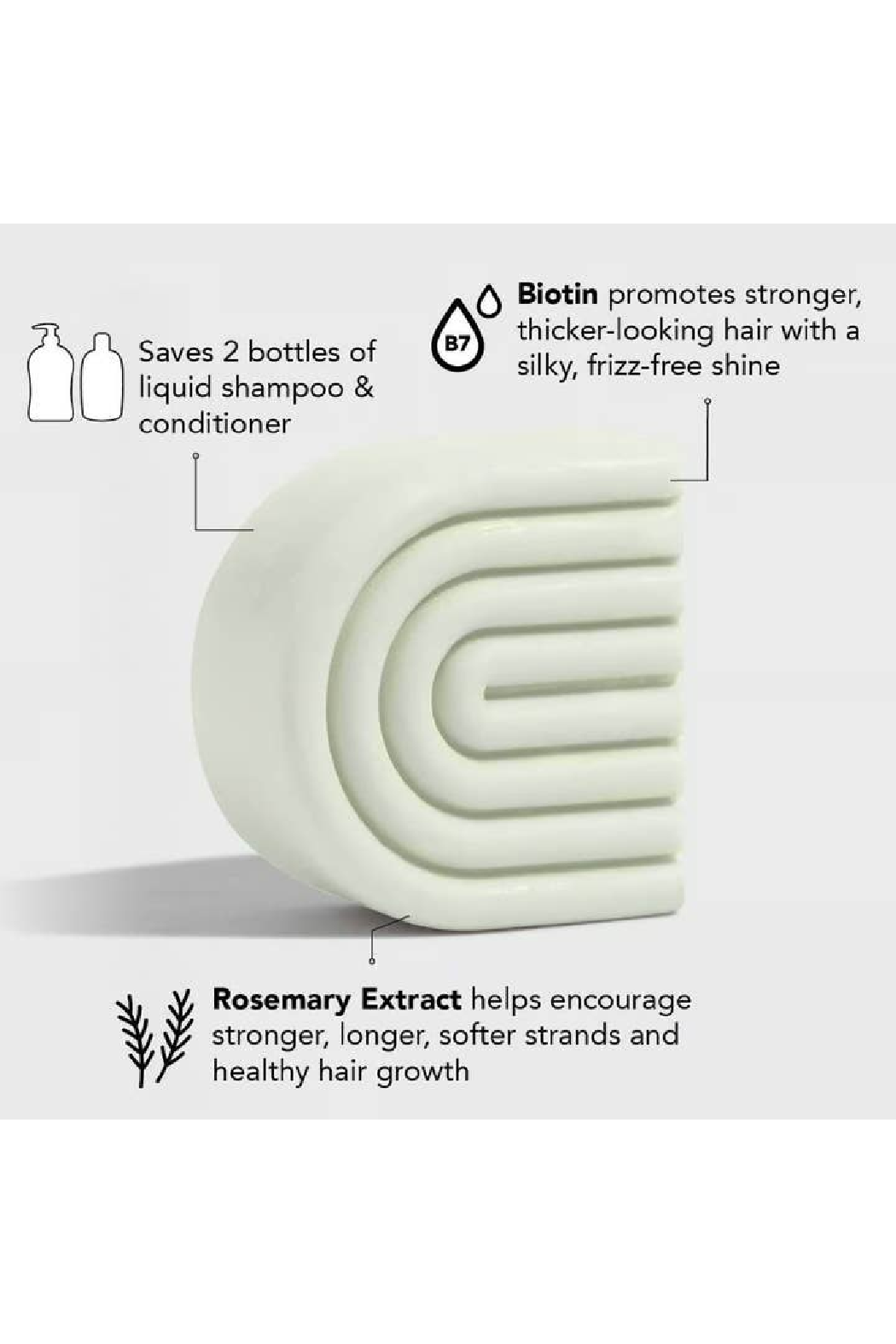 Rosemary & Biotin Volumizing Solid Conditioner