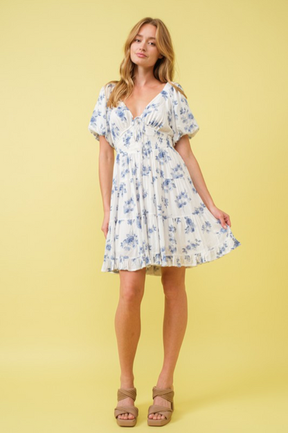 Floral Smocked Mini
