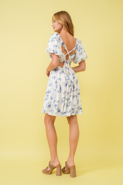 Floral Smocked Mini